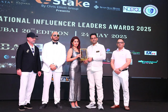 डॉ. योगेन्द्र पुरोहित दुबई में ‘ग्लोबल आइकॉनिक अचीवर अवॉर्ड 2025’ से सम्मानित